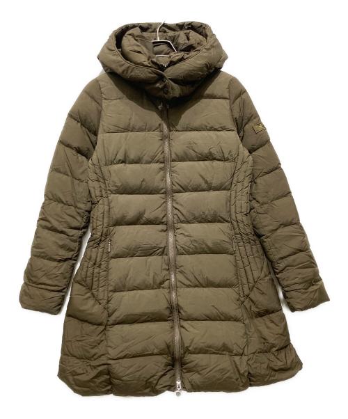 TATRAS（タトラス）TATRAS (タトラス) POLITEAMA ポリテアマ ダウンコート カーキ サイズ:Sの古着・服飾アイテム
