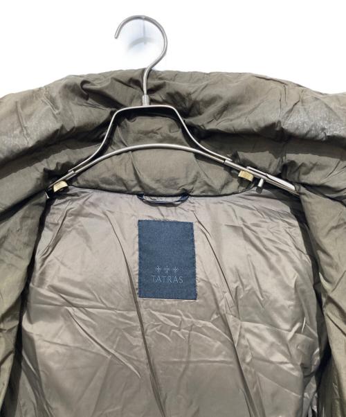 TATRAS（タトラス）TATRAS (タトラス) POLITEAMA ポリテアマ ダウンコート カーキ サイズ:Sの古着・服飾アイテム