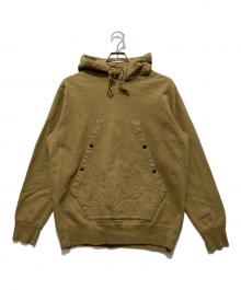 NEXUSVII（ネクサスセブン）の古着「“FRANKEN” PULLOVER HOODY / フランケン プルオーバーフーディー "マスタード" 」｜ベージュ
