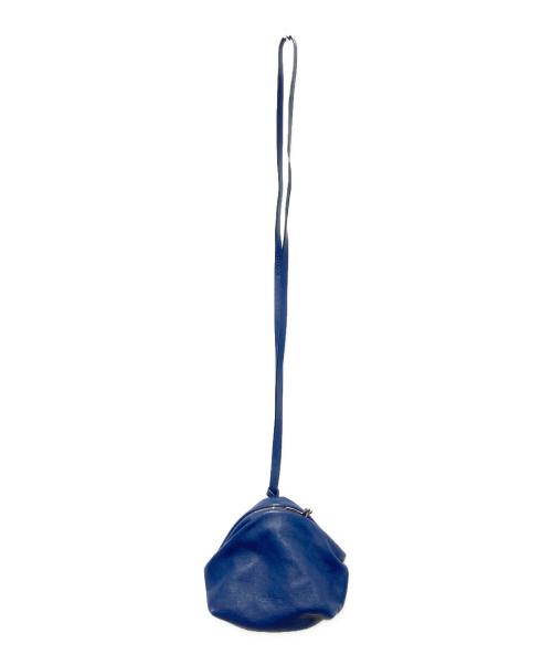 JIL SANDER（ジルサンダー）JIL SANDER (ジルサンダー) がま口ショルダーポーチ ブルーの古着・服飾アイテム