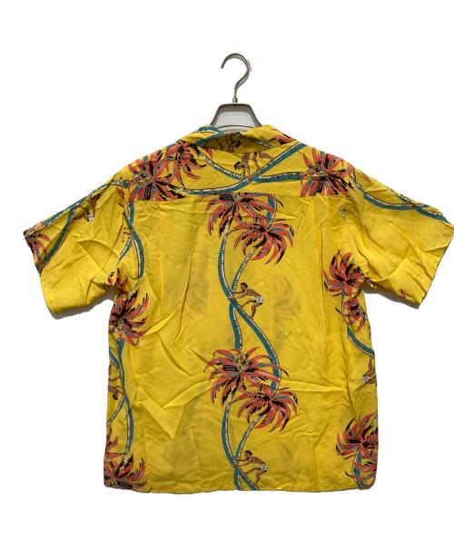 Sun Surf（サンサーフ）Sun Surf (サンサーフ) オープンカラー シャツ イエロー サイズ:L 16-16 1/2の古着・服飾アイテム