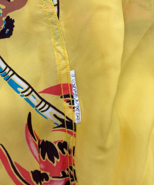 Sun Surf（サンサーフ）Sun Surf (サンサーフ) オープンカラー シャツ イエロー サイズ:L 16-16 1/2の古着・服飾アイテム