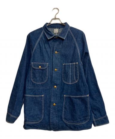 orSlow インディゴデニム カバーオール 中古・古着通販】orSlow (オアスロウ) デニムカバーオール インディゴ