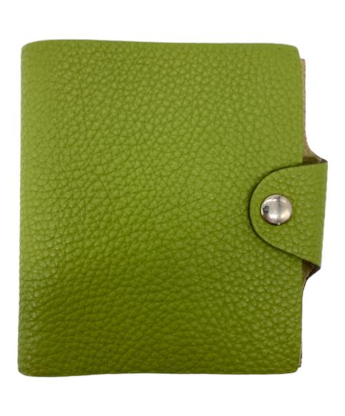HERMES（エルメス）HERMES (エルメス) 手帳カバー グリーン(アニスグリーン)の古着・服飾アイテム