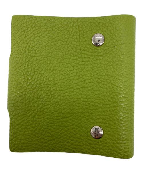 HERMES（エルメス）HERMES (エルメス) 手帳カバー グリーン(アニスグリーン)の古着・服飾アイテム