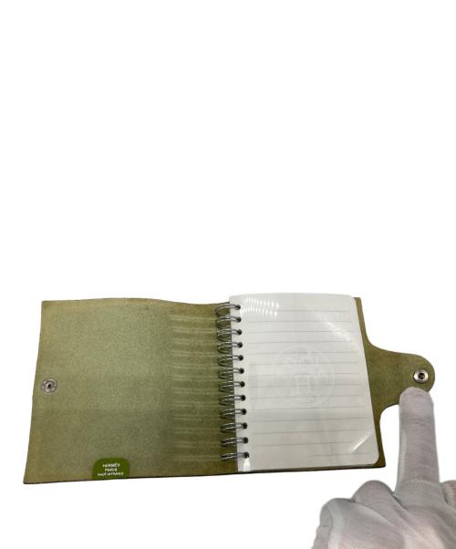 HERMES（エルメス）HERMES (エルメス) 手帳カバー グリーン(アニスグリーン)の古着・服飾アイテム