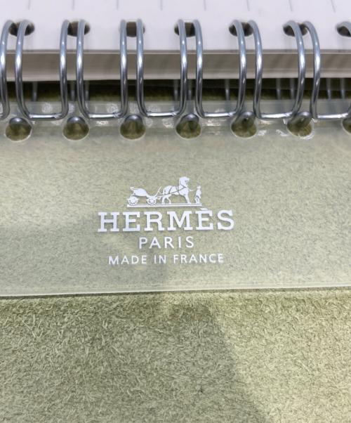 HERMES（エルメス）HERMES (エルメス) 手帳カバー グリーン(アニスグリーン)の古着・服飾アイテム