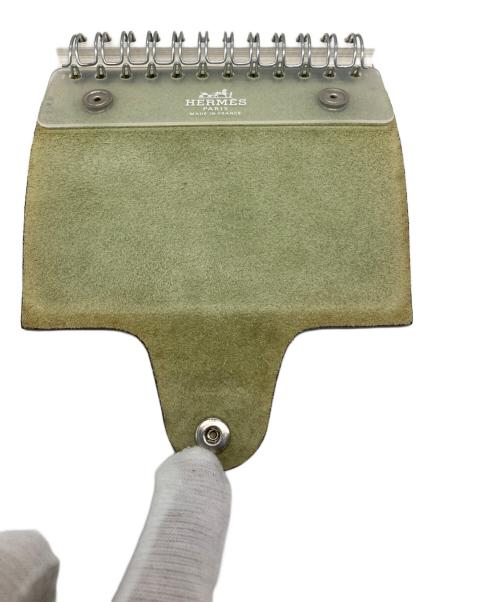 HERMES（エルメス）HERMES (エルメス) 手帳カバー グリーン(アニスグリーン)の古着・服飾アイテム