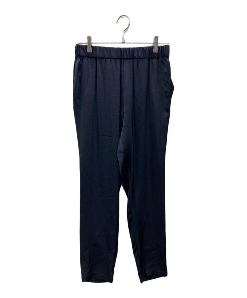 MUSE de Deuxieme Classe（ミューズ ドゥーズィエム クラス）MUSE de Deuxieme Classe (ミューズ ドゥーズィエム クラス) シルクサテンパンツ ネイビー サイズ:38の古着・服飾アイテム