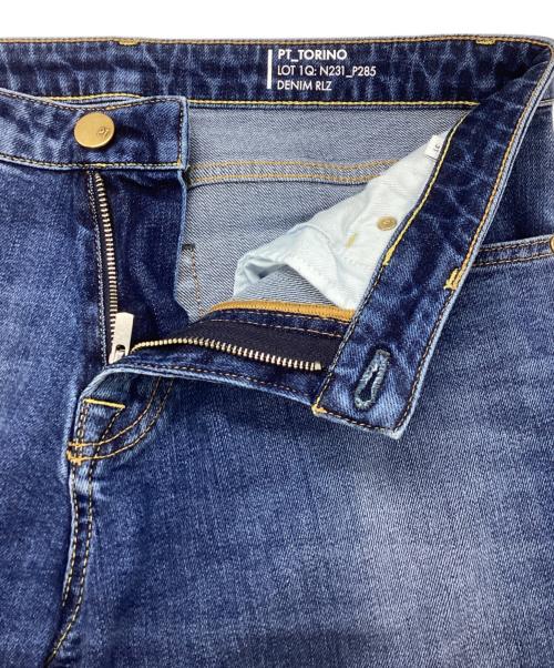 PT TORINO（ピーティートリノ）PT TORINO (ピーティートリノ) TOMORROW LAND (トゥモローランド) スリムフィットデニムパンツ インディゴ サイズ:31の古着・服飾アイテム