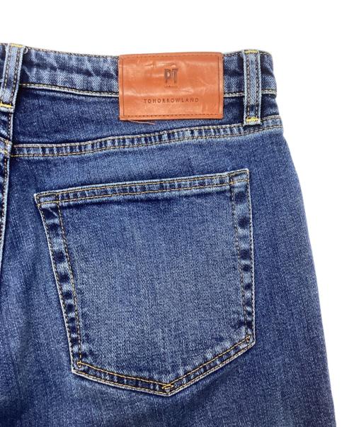 PT TORINO（ピーティートリノ）PT TORINO (ピーティートリノ) TOMORROW LAND (トゥモローランド) スリムフィットデニムパンツ インディゴ サイズ:31の古着・服飾アイテム