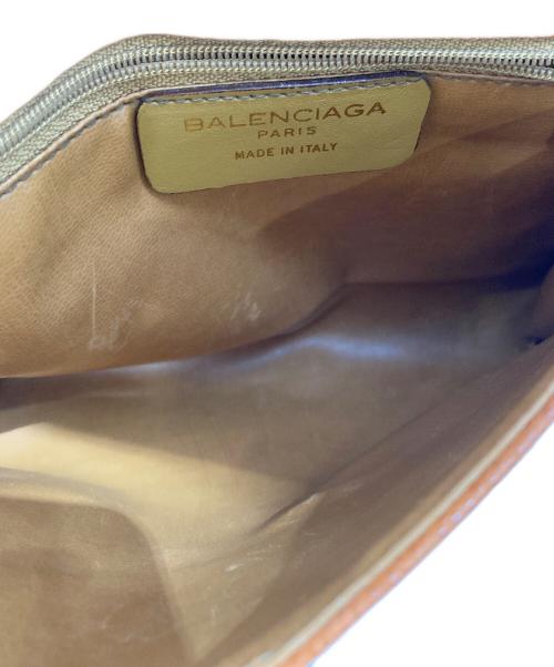 BALENCIAGA（バレンシアガ）BALENCIAGA (バレンシアガ) オールドBBモチーフチェーンショルダーバッグ ブラウンの古着・服飾アイテム