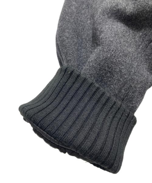 J.W.ANDERSON（ジェイダブリューアンダーソン）J.W.ANDERSON (ジェイダブリューアンダーソン) 22AW Embroidered Varsity Jacket 刺繍ウールスタジャン グレー サイズ:38の古着・服飾アイテム