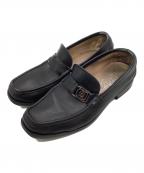 Salvatore Ferragamoサルヴァトーレ フェラガモ）の古着「ヴァラ ローファー」｜ブラック
