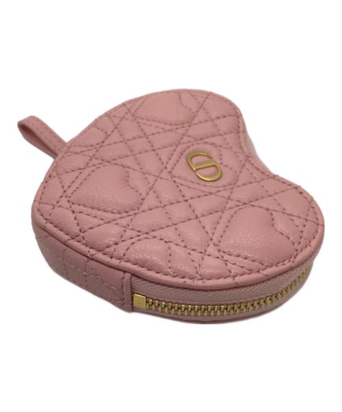 Christian Dior（クリスチャン ディオール）Christian Dior (クリスチャン ディオール) チェーン ハート ポーチ ピンクの古着・服飾アイテム