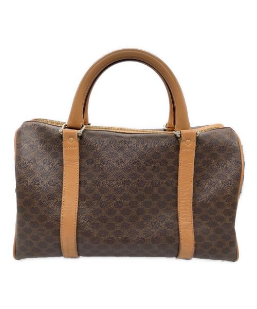 CELINE（セリーヌ）CELINE (セリーヌ) ミニボストンバッグ ブラウンの古着・服飾アイテム