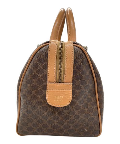 CELINE（セリーヌ）CELINE (セリーヌ) ミニボストンバッグ ブラウンの古着・服飾アイテム