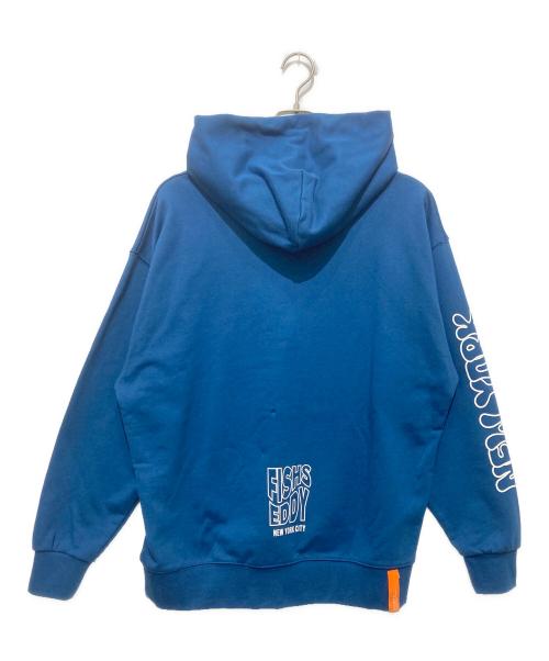 fish eddy（フィッシュ エディ）fish eddy (フィッシュ エディ) パーカー ブルー サイズ:Mの古着・服飾アイテム