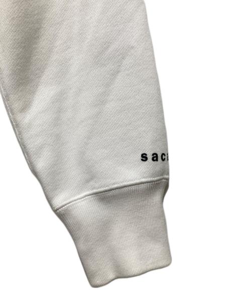 sacai（サカイ）sacai (サカイ) パーカー ホワイト サイズ:Mの古着・服飾アイテム