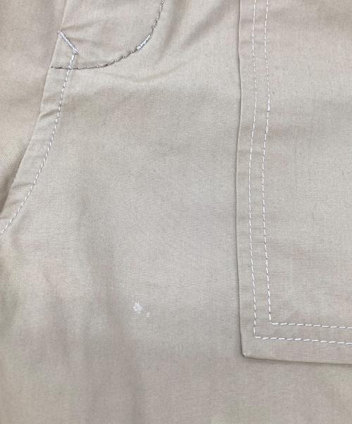 sacai（サカイ）sacai (サカイ) FABRIC COMBO CROPPED PANTS　クロップドパンツ　 ブラウン サイズ:1の古着・服飾アイテム