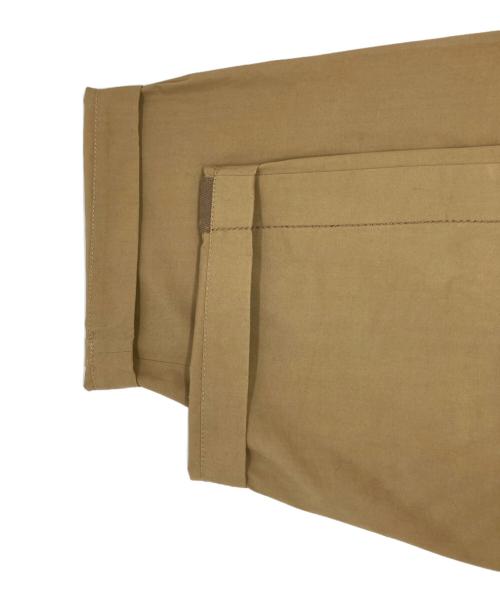 sacai（サカイ）sacai (サカイ) FABRIC COMBO CROPPED PANTS　クロップドパンツ　 ブラウン サイズ:1の古着・服飾アイテム