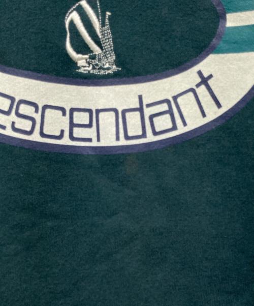 NAUTICA（ノーティカ）NAUTICA (ノーティカ) DESCENDANT (ディセンダント) FLOAT CREW NECK SWET フロートクルーネックスウェット グリーン サイズ:XLの古着・服飾アイテム