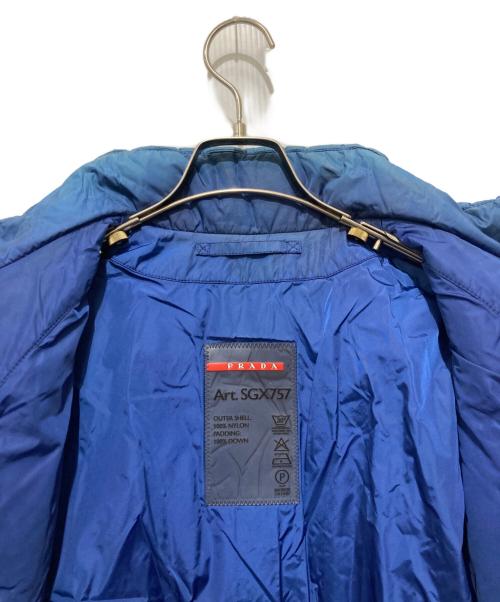 PRADA SPORTS（プラダスポーツ）PRADA SPORTS (プラダスポーツ) ダウンジャケット ブルー サイズ:48の古着・服飾アイテム