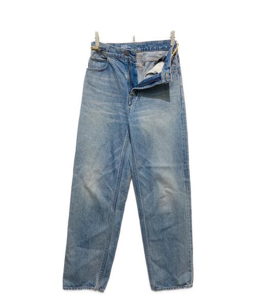 CELINE（セリーヌ）CELINE (セリーヌ) マーガレットトリオンフチェーン付デニムパンツ インディゴ サイズ:27の古着・服飾アイテム