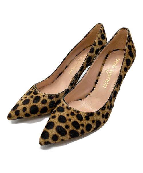 LOUIS VUITTON（ルイ ヴィトン）LOUIS VUITTON (ルイ ヴィトン) Blossom Pump ブラウン サイズ:37の古着・服飾アイテム