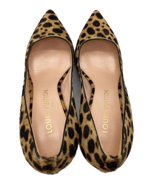 LOUIS VUITTON（ルイ ヴィトン）LOUIS VUITTON (ルイ ヴィトン) Blossom Pump ブラウン サイズ:37の古着・服飾アイテム