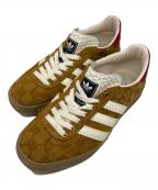 GUCCI×adidasグッチ×アディダス）の古着「GG柄コラボスニーカー」｜ベージュ