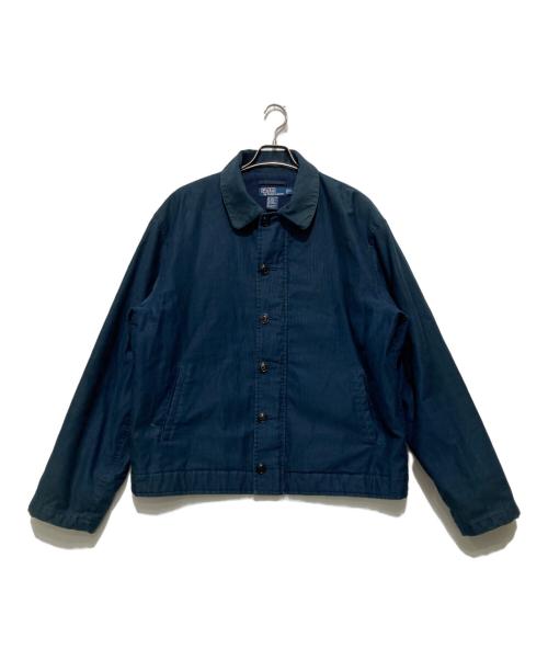 POLO RALPH LAUREN（ポロ・ラルフローレン）POLO RALPH LAUREN (ポロ・ラルフローレン) A2 デッキジャケット ネイビー サイズ:XLの古着・服飾アイテム