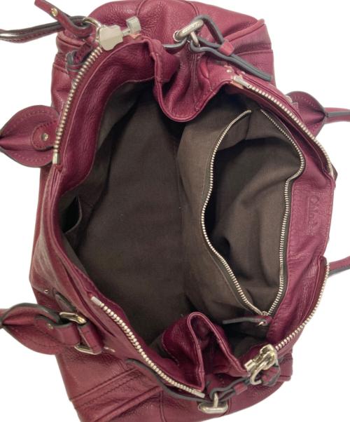 Chloe（クロエ）Chloe (クロエ) パディントン ワンショルダーバッグ パープルの古着・服飾アイテム