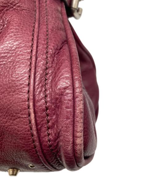 Chloe（クロエ）Chloe (クロエ) パディントン ワンショルダーバッグ パープルの古着・服飾アイテム