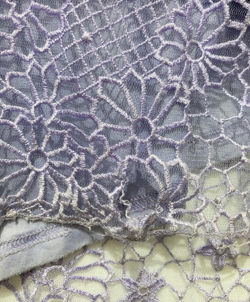 TADASHI SHOJI（タダシ ショージ）TADASHI SHOJI (タダシ ショージ) ノースリーブレースワンピース TADASHI SHOJI タダシ ショージ パープル サイズ:4の古着・服飾アイテム