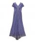TADASHI SHOJI (タダシ ショージ) ノースリーブレースワンピース TADASHI SHOJI タダシ ショージ パープル サイズ:4：13000円