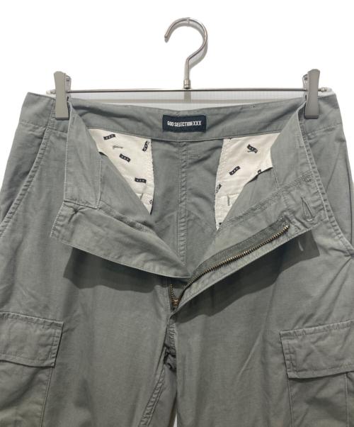 GOD SELECTION XXX（ゴッドセレクショントリプルエックス）GOD SELECTION XXX (ゴッドセレクショントリプルエックス) カーゴパンツ カーキ サイズ:Sの古着・服飾アイテム