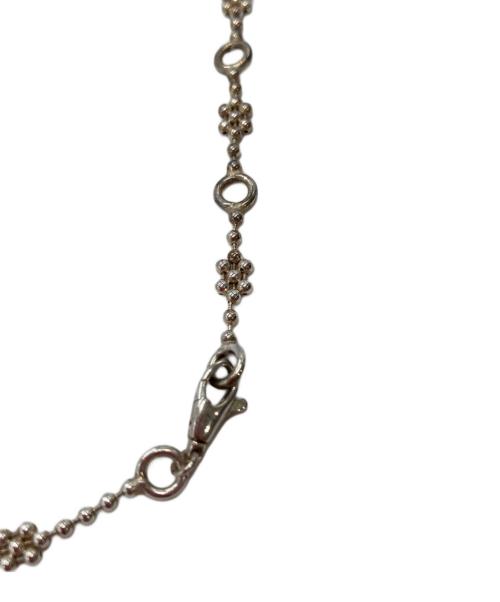 GUCCI（グッチ）GUCCI (グッチ) フラワーモチーフチェーンネックレスの古着・服飾アイテム