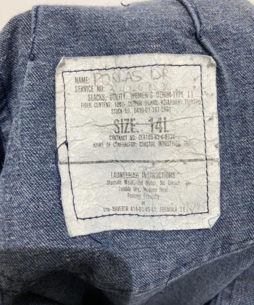 coastal industries（コースタルインダストリーズ）COASTAL INDUSTRIES (コースタルインダストリーズ) 80sフレアデニムパンツ インディゴ サイズ:Lの古着・服飾アイテム