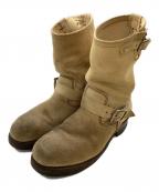 RED WINGレッドウィング）の古着「ENGINEER BOOT エンジニアブーツ」｜ブラウン