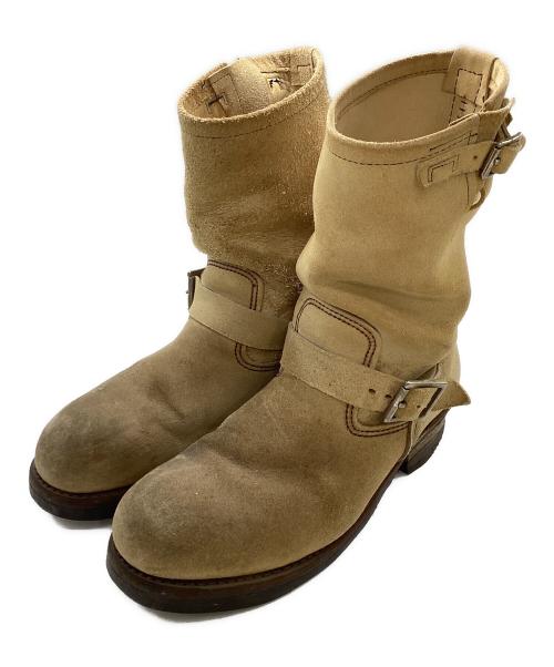 RED WING（レッドウィング）RED WING (レッドウィング) ENGINEER BOOT エンジニアブーツ ブラウン サイズ:27.5cmの古着・服飾アイテム