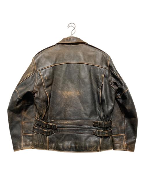 HARLEY-DAVIDSON（ハーレーダビッドソン）HARLEY-DAVIDSON (ハーレーダビッドソン) レザージャケット ブラウン サイズ:Mの古着・服飾アイテム