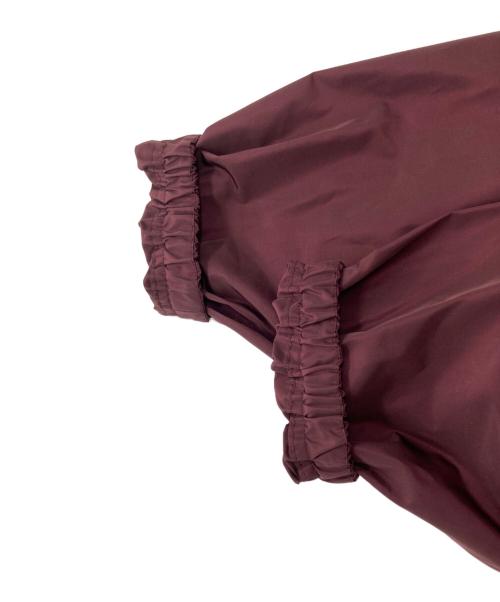 BALENCIAGA（バレンシアガ）BALENCIAGA (バレンシアガ) 19AWバックロゴプリントナイロンブルゾン/ マウンテンパーカー ボルドー サイズ:46の古着・服飾アイテム