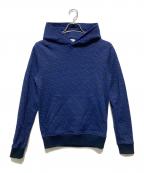BURBERRYバーバリー）の古着「TBロゴプルオーバーパーカー」｜ネイビー