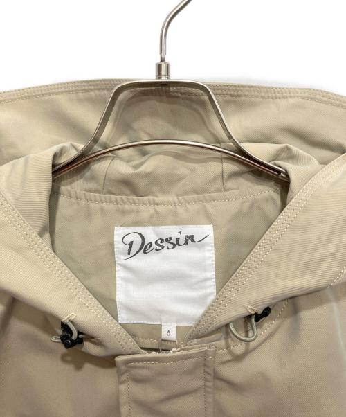 Dessin（デッサン）Dessin (デッサン) フーデッドジャケット ベージュ サイズ:5 未使用品の古着・服飾アイテム
