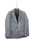majeマージュ）の古着「ダブルジャケット」｜ブルー