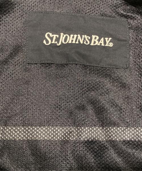 ST JOHN'S BAY（セントジョンズベイ）ST JOHN'S BAY (セントジョンズベイ) ジップジャケット ブラック サイズ:XXLの古着・服飾アイテム
