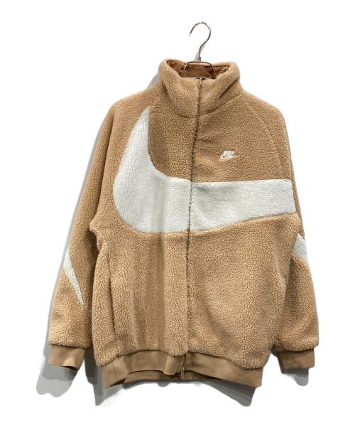 NIKE（ナイキ）NIKE (ナイキ) リバーシブルボアジャケット ブラウン サイズ:XLの古着・服飾アイテム