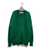 THE SHINZONEザ シンゾーン）の古着「モヘヤVネックカーディガン」｜グリーン