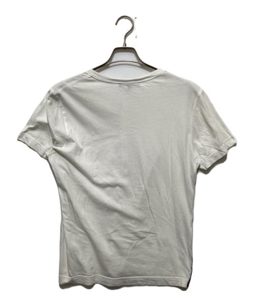 GUCCI（グッチ）GUCCI (グッチ) ヘンリーネックカットソー ホワイト サイズ:Lの古着・服飾アイテム